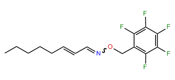 (E)-2-Octenal o-(2,3,4,5,6-pentafluorobenzyl)-oxime